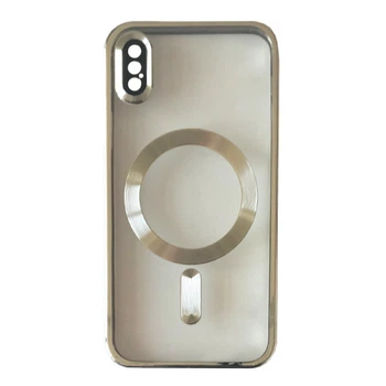 Чохол SHINING Camera MagSafe for iPhone XS Silver