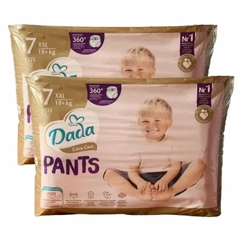 Підгузки-трусики Dada Pants Розмір 7 (18+ кг) 68 шт набір 2 упаковки по 34 шт