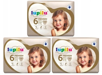 Підгузки памперси Lupilu Premium Розмір 6 (15+ кг) 114 шт набір 3 упаковки по 38 шт