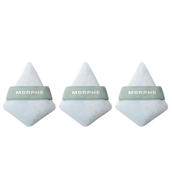 Набор мини-пуховок для пудры Morphe To The Point Powder Puff Trio Mini