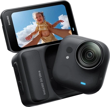 Экшн-камера Insta360 GO Ultra Creator Bundle Midnight Black
