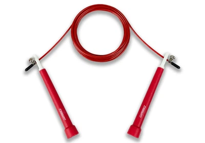 Скоростная скакалка ProDobro Speed Cable Rope 3 м сталь, ПВХ, красная