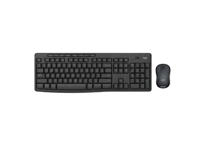 Комплект бездротовий Logitech MK370 Wireless/Bluetooth Black