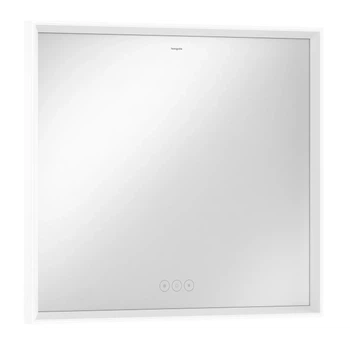 Дзеркало Hansgrohe Xarita E 1000/700 з LED RGB підсвічуванням та датчиком дотику, білий матовий (54986700)