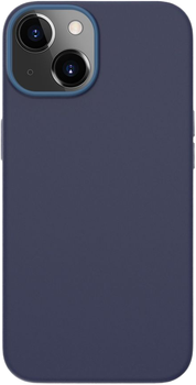 Etui plecki Evelatus Premium Magsafe Soft Touch Silicone do Apple iPhone 13 Blue (EVEAP13PMWB)