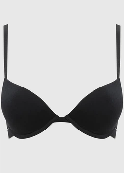 Женский черный бюстгальтер EA7 underwear 34B (EW000379AF19026UC001-34B)