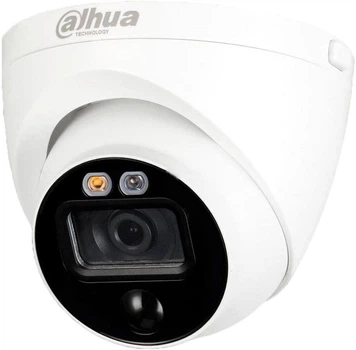 2 МП HDCVI видеокамера активного отпугивания Dahua DH-HAC-ME1200EP-LED 2.8mm