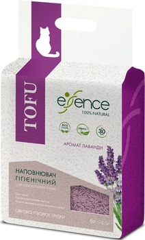 Наповнювач для котячого туалету Essence з тофу з ароматом лаванди 6 л