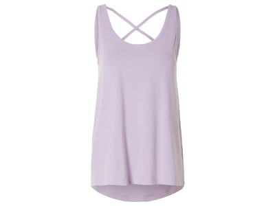 Топ с перекрещенными лямками для женщины Esmara LYCRA® 450258 L Фиолетовый