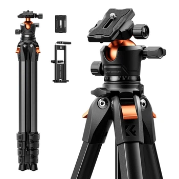 Алюминиевый штатив для камеры, смартфона, планшета K&F Concept А305A3+BH-40 (высота 1,87м, грузоподъемность 10кг) (KF09.171)