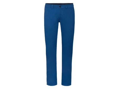 Брюки чиносы хлопковые для мужчины Livergy LIDL 370898 52(L) Синий