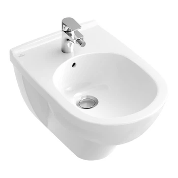 Підвісне біде VILLEROY & BOCH O.NOVO, білий/глянсовий, овальна
