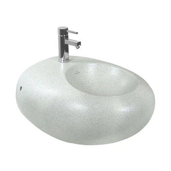 Підлогове біде VILLEROY & BOCH PURE STONE, підвісний, кругла