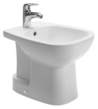 Підлогове біде DURAVIT D-CODE, окремостоячий, кругла