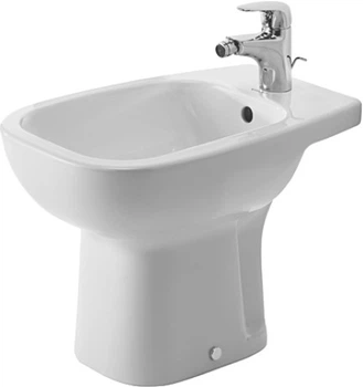 Підлогове біде DURAVIT D-CODE, окремостоячий, прямокутна