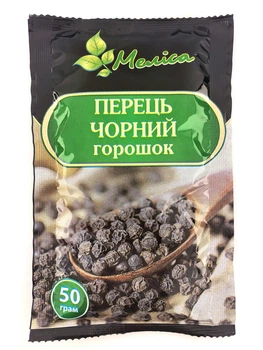 Перец черный горошек 50 г Мелиса