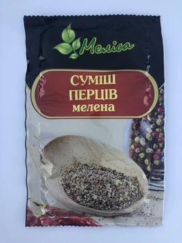 Суміш перців мелена 20 г Меліса