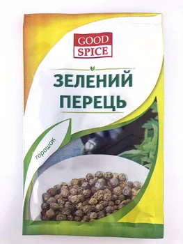 Зелений перець горошок 5 г Good spice