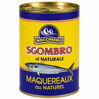 Макрель у Власному Соку Nocchiero Sgombro al Naturale 425 г