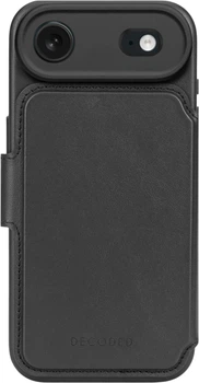 Etui z klapką Decoded Leather Detachable Wallet do Apple iPhone Air Black (D26IPO17ADW5BK)