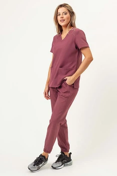 Костюм медицинский STUGA MEDICAL «Мария» розовый (77006017700602) L