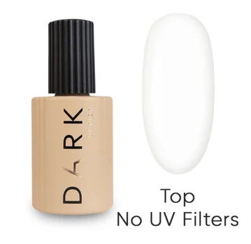 Топ без липкого слоя без УФ-фильтров DARK Top No UV Filters 15 мл