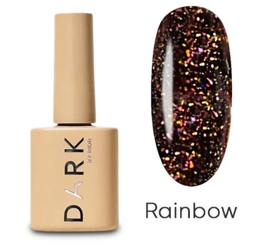 Топ для гель лака Dark Top Rainbow радужный с эффектом гологра 10 мл