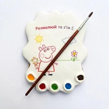 Пряник-расскарска Color Крафт Печиво Синка Пепа 75г