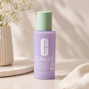 Очищающий лосьон для сухой и комбинированной кожи Clinique Clarifying Lotion №2 мини 60 мл