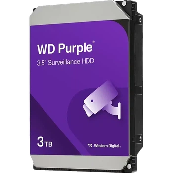 Жесткий диск Western Digital Purple Surveillance 3TB 5400rpm 128MB (WD34PURZ)