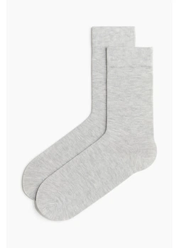 Шкарпетки H&M 271248899 40/42 Світло-сірий