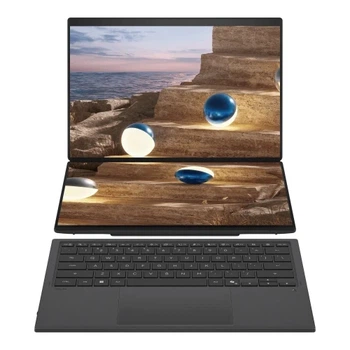 Ноутбук Asus Zenbook Duo UX8407AA-SN216X Moher Gray, 32Gb/2Tb, Ultra 9 386H, Win11P (90NB16V1-M00A40