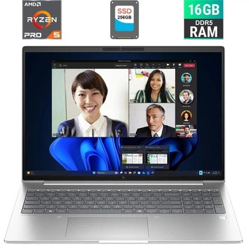 Ноутбук Б-клас HP EliteBook 6 G1a 14 / 14" (1920x1200) IPS / AMD Ryzen 5 Pro 230 (6 (12) ядер по 3.5 - 4.9 GHz) / 16 GB DDR5 / 256 GB SSD / AMD Radeon 760M Graphics / WebCam