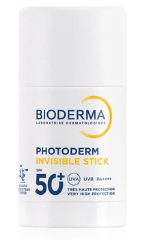 Сонцезахисний невидимий стік Bioderma Photoderm Invisible Stick SPF50+ 15 г