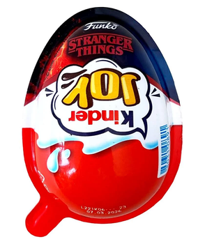 Шоколадне яйце Kinder Joy Stranger Things "Дивні дива" по 20г (Kinder Surprise Kinder Joy)