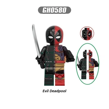 Фігурка мініфігурка до конструктора Marvel Злий Дедпул Evil Deadpool GH0580 412