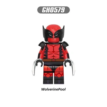 Фігурка мініфігурка до конструктора Marvel РосомахаПул WolverinePool GH0579 411