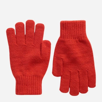 Перчатки женские вязаные GAP 457758918 One Size Красные (1160100977)