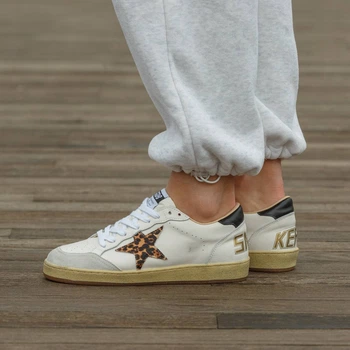 Кросівки чоловічі Golden Goose Ball Star Leopard Star 36 (2507-1403709)