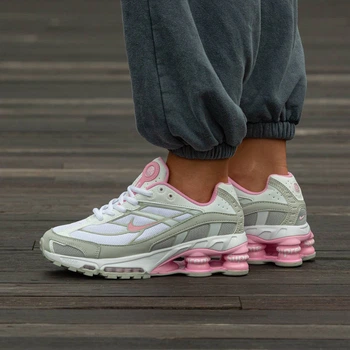 Кросівки жіночі Shox TL x Supreme White Pink 39 (2255-1192558)