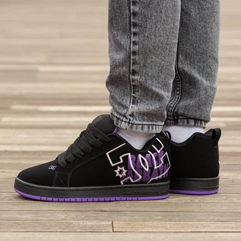 Кросівки чоловічі DC Shoes Court Graffik Black Purple 40 (1855-927668)