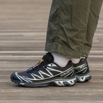 Кросівки жіночі Salomon Xt-6 Gore-Tex Black Silver 40 (1888-1225460)