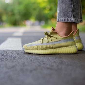 Кросівки чоловічі Yeezy 350 yellow Reflective 37 (451-1356394)
