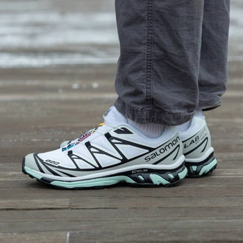 Кросівки чоловічі Salomon XT-6 Adv White Black Blue 41 (1531-876530)