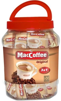 Кавовий напій 3в1 MacCoffee Original 20 г x 50 шт х 12 банок