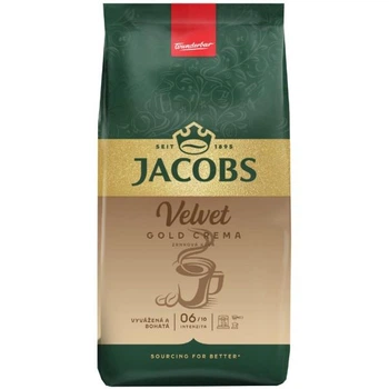 Кава в зернах Jacobs Velvet Gold Crema 1000г