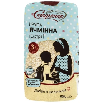 Крупа Сквирянка ячмінна Екстра 0,6кг