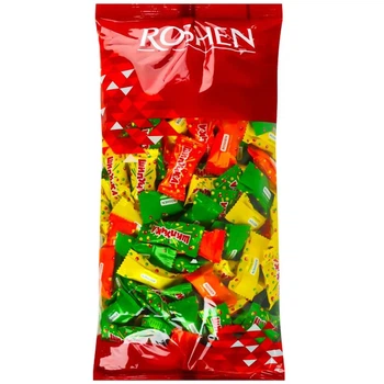 Карамель Roshen Шипучка з порошковою начинкою 1 кг