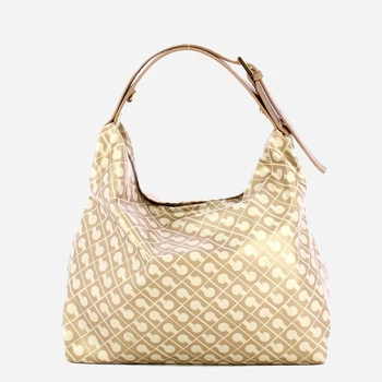 Torebka hobo damska mała Gherardini GHB1024 CRETA Beżowa (800070352596)