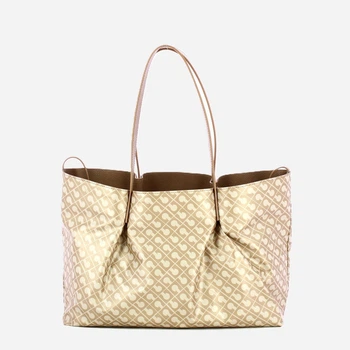 Torebka shopper damska Gherardini GHB0223 CRETA Beżowa (800070352632)